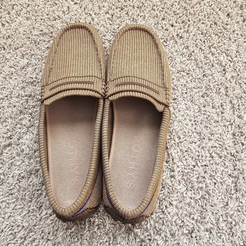 Rothy's Women's The Driver Size 10 in Gilded Bronze